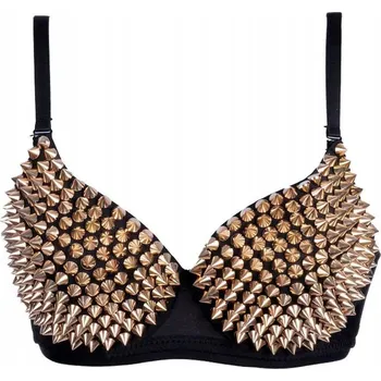 Podprsenka Vyztužená podprsenka zlatá velikost XXL