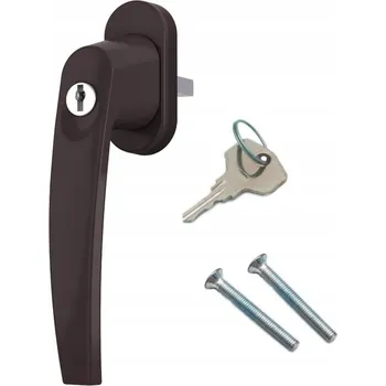 Okenní klika Okenní klika Medos hnědá