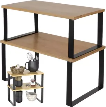 Nábytek Bambusové police 2 ks – organizér