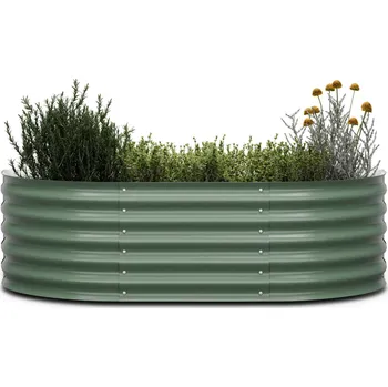 Vyvýšený záhon Curvbox 150x60x43 cm Vyvýšený záhon Zelený (10046043)