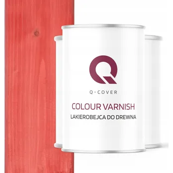 Lak na dřevo Lazurovací lak Q-COVER 1 l růžová satén