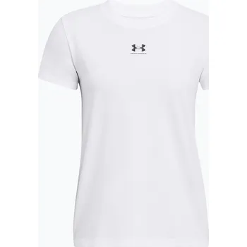 Dámské tričko Dámské tričko Under Armour Rival Core hydro white/black