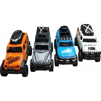 autíčko OFF-ROAD PATROL - Terénní auto s pohonem, zvukem a světlem