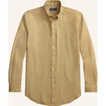 Polo Ralph Lauren Pánská Lněná Košile Custom Fit, velbloudí, 46