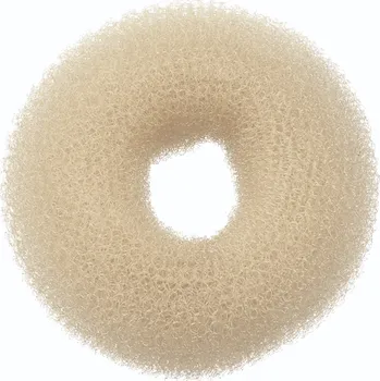 Módní doplněk Sibel 9503010 kulatá výplň do drdolu 8 cm krémová