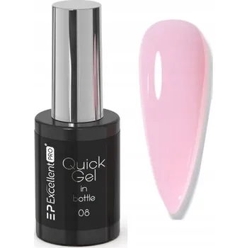 Lak na nehty Gel v lahvičce Excellent PRO Quick Gel in Bottle klasický růžový č. 8 11 g