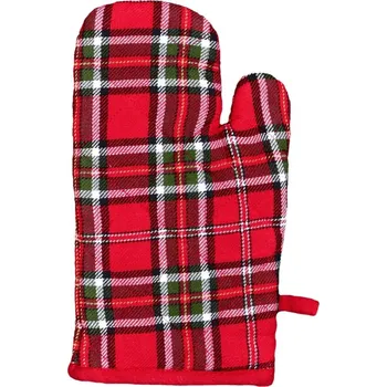 Chňapka Vánoční kuchyňská chňapka Kostka červená 20491, 1 ks