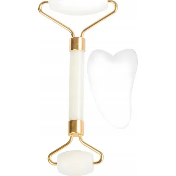 Verk 24367 Masážní váleček na obličej Jade Roller bílý