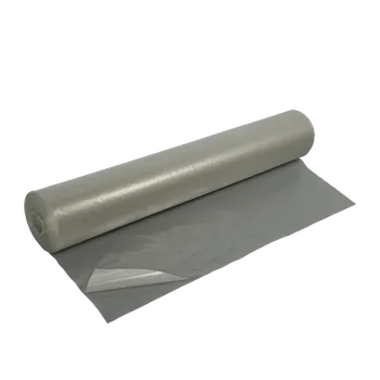 Krycí plachta Den Braven PE fólie stavební polorukáv 1 - 2 m, délka 50 m 100mi transparentní hb