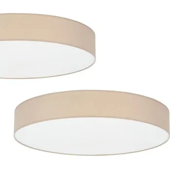 Stropní Svítidlo kulatý TK-Lighting 80 x 80 cm béžový