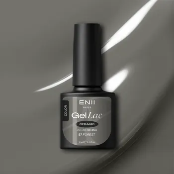 Kosmetika ENII NAILS Gel lak Ceramic 57 Forest - gelový lak bez HEMA, 10 ml