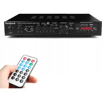 Hi-Fi komponenty STEREO ZESILOVAČ HI-FI S BLUETOOTH A DIGITÁLNÍM RÁDIEM