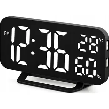 Budík Budík JVD bílý 15,8 cm