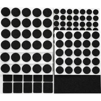 Podložka pod nábytek FILCOVÉ PODLOŽKY POD ŽIDLE NÁBYTEK NOHY SAMOLEPICÍ SADA 154 KS PLST