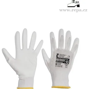 Pracovní rukavice CERVA BUNTING LIGHT bílé 9