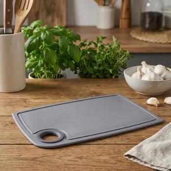 Kuchyňské prkénko Protiskluzová krájecí deska ALTOM DESIGN 24 cm šedá