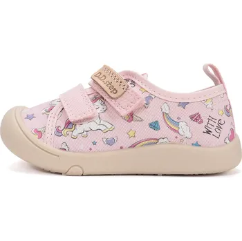 Dívčí tenisky Dětské plátěnky D.D.step C100-61621 růžové Velikost: 28 (EU)