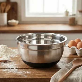 Miska z nerezové oceli se silikonovým dnem ALTOM DESIGN 16 cm