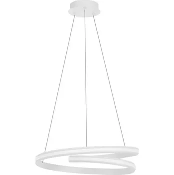 Redo Závěsné LED svítidlo TORSION, 40W, ø 56 cm, 3-step, 2700-4000K Barva: Bílá