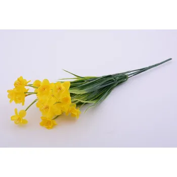 umělá květina Svazek umělých květin NARCIS 2 žlutý