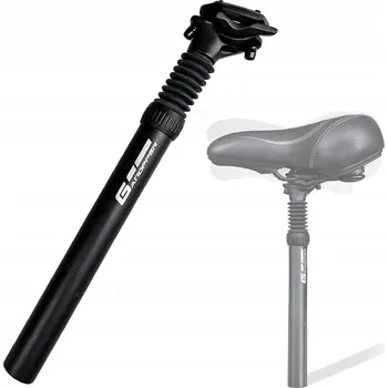 Sedlovka Hliníková odpružená sedlovka 30,4 mm pro jízdní kolo