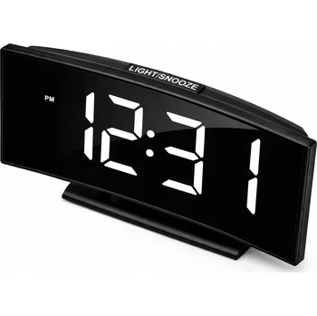 Budík Budík JVD bílý, 17 cm