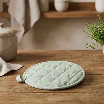 Chňapka Kuchyňská bavlněná chňapka kulatá ALTOM DESIGN světle zelená