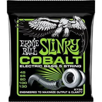 Strunný nástroj ERNIE BALL EB 2736 COBALT struny na baskytaru 45-130
