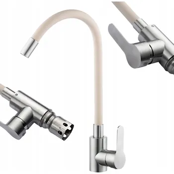 Vodovodní baterie Stojánková kuchyňská baterie VELAZO. Kitchen béžová