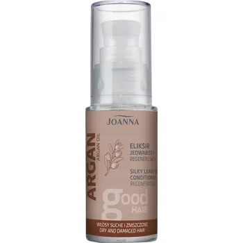 Vlasová regenerace Joanna Argan Oil Elixir 25 ml hedvábný regenerační arganový olej