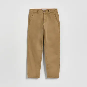 Reserved - Kalhoty chino s vysokým podílem bavlny - béžová - 436HK-08X - 436HK-08X-170