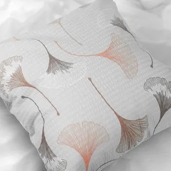 Povlečení Polášek Krepový povlak na polštářek - Ginkgo | 40 x 40 cm