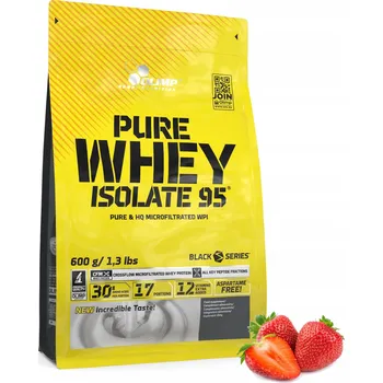 Protein Olimp protein proteinový izolát - WPI prášek 600 g, příchuť jahoda
