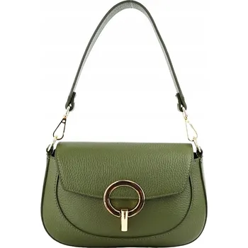 Kabelka MORANTI kabelka, typ kabelka přes rameno, pravá kůže, transparentní/bezbarvá