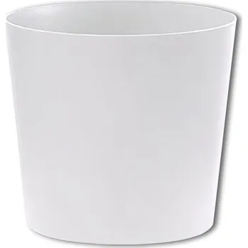 Obal na květináč Obal na květník ROK GREENER plastový matný d20cm, bílá