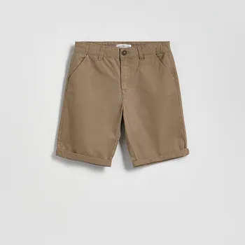 Reserved - Bavlněné šortky - kávová - 753HN-84X - 753HN-84X-152