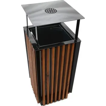 Venkovní odpadkový koš Venkovní koš s popelníkem
