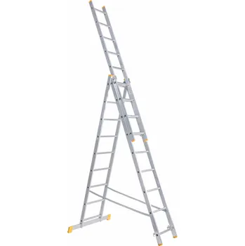 Žebřík Trojdílný žebřík VENBOS EKONOMIK 7309 3x9