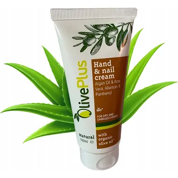 Péče o ruce HYDRATAČNÍ KRÉM NA RUCE PRO POŠKOZENÉ RUCE S ALOE, OLIVOVÝM A ARGANOVÝM OLEJEM 100ML