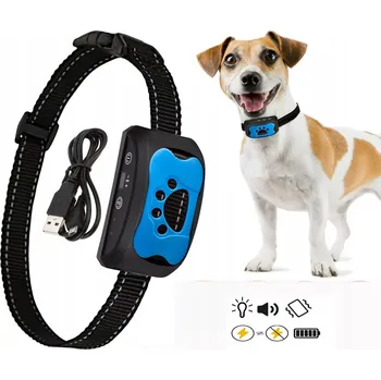 Obojek pro psa ELEKTRICKÝ OBOJEK PROTI ŠTĚKÁNÍ Tichý Obojek PRO VÝCVIK PSA