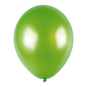 Balony metalizowane 12" jasnozielone (100 szt.)