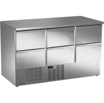 Lednice Chladící stůl saladeta ETS-140-06 NS Asber