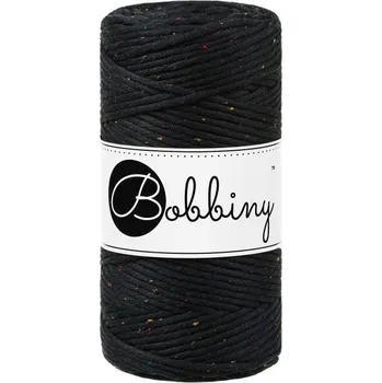 Bobbiny Macrame Cord 3 mm 100 m Midnight Dust Šňůra