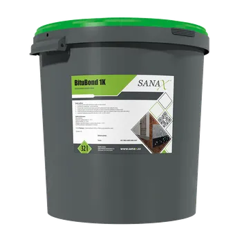 tekutá izolace Bitumenová, hydroizolační 1K stěrka. | BituBond 1K - 25,5kg/32ltr