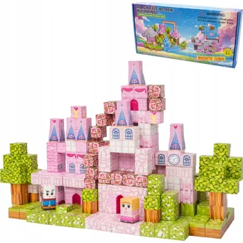 ostatní stavebnice Stavebnice 100 kusů + figurka Konstrukční sada 3D bloků