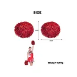 MagiSel 2 kusy bambulek pro roztleskávačky, bambulky kapitánů s rukojeťmi, květiny pro