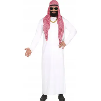 Karnevalový kostým Kostým Arabský Šejk, Arabský Král, Šejk, Arabský Král vel XL