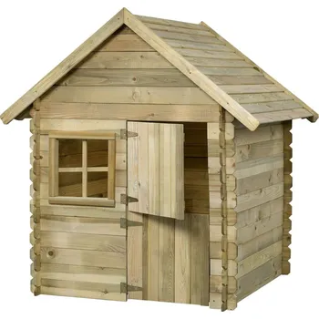 Dětský domeček Swing King Domeček na hraní Louise, 120 × 120 × 160 cm, dřevo&nbsp;7850002