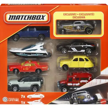 auto na autodráhu Matchbox 8ks JCT90