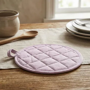 Chňapka Bavlněná kuchyňská chňapka ALTOM DESIGN kulatá světle fialová